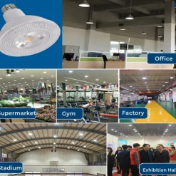 Grow Light Bulbs with COC Technology LED Grow Light Bulb E27 Bulb Full Spectrum 18W Grow Lamp (180 Watt Equivalent) with Optical Lens for High PPFD Perfect for Seeding and Growing of Indoor Plants