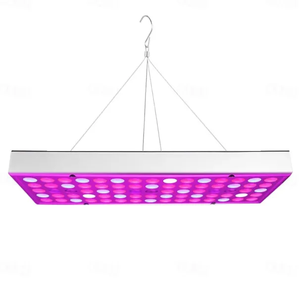 Grow Light for Indoor Plants LED Plant Growing Light Full Spectrum Panel Downlight Full Spectrum 25W 75LED AC85-265V Plants Flowers Vegetation AC 85-265V