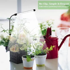 Grow Light USB Phytolamp for Plants Full Spectrum Dimmable 4/8/12H Timer Fitolamp Lights Home Flower Seedling Clip Phyto Lamp