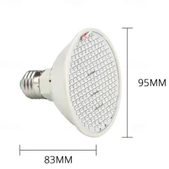 Grow Lights for Indoor Plants Full Spectrum Clip-on Gooseneck Grow Light 10W/20W Power Plant Light with Optical Lens for High PPFD