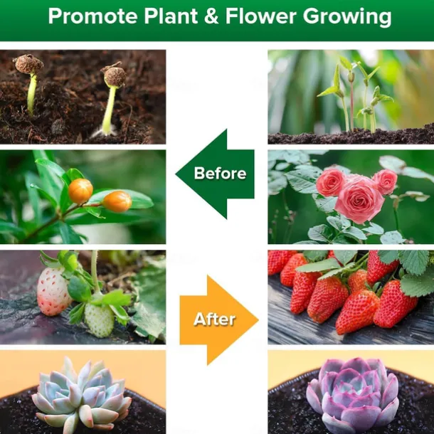 Grow Lights for Indoor Plants Full Spectrum Clip-on Gooseneck Grow Light 10W/20W Power Plant Light with Optical Lens for High PPFD