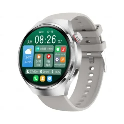 GT4 Pro Smart Watch 1.54“ AMOLED HD Screen Sport Bluetooth Call NFC Compass GPS Men Women Business Waterproof Smartwatch Activity Tracker Compatible with Android iOS