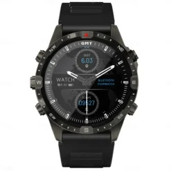 GT45 Smart Watch Men Bluetooth Call Outdoor Sports Voice Assistant Compass Health Monitoring Fitness Tracker Smartwatch
