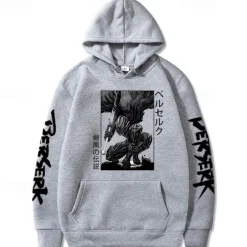 Guts Hoodie Print Front Pocket Graphic For Couple's Men's Women's Adults' Hot Stamping