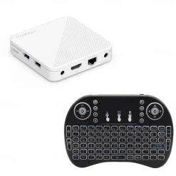 H96 Max H313 Android 14 4K Smart TV Box HD Original Cheapest Android 14 ATV Version Bluetooth Voice Remote WIFI 6 60fps Set Top Box