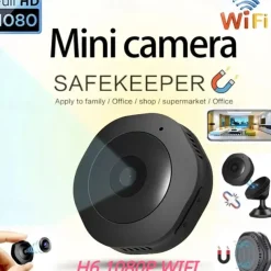 H6 Mini WiFi Camera 1080P HD Wireless Smart Home Device Cam Invisible Night Vision Motion Detection Remote Monitor Recorder