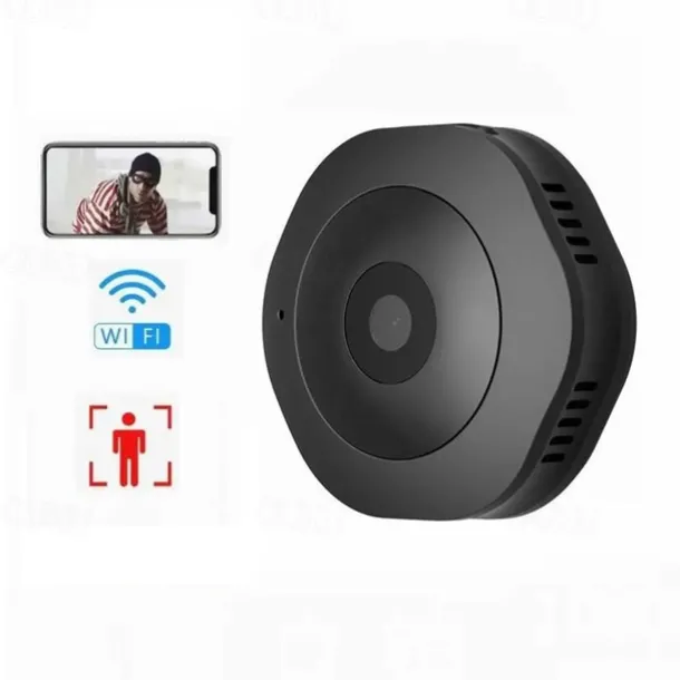 H6 Mini WiFi Camera 1080P HD Wireless Smart Home Device Cam Invisible Night Vision Motion Detection Remote Monitor Recorder