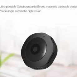 H6 Mini WiFi Camera 1080P HD Wireless Smart Home Device Cam Invisible Night Vision Motion Detection Remote Monitor Recorder