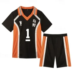 Haikyuu Sugawara Koushi Daichi Sawamura Azumane Asahi Outfits Cartoon Manga Anime Harajuku Graphic Kawaii For Couple's Men's Women's Adults' Back To School Hot Stamping