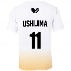 Haikyuu T-shirt Cartoon Back To School Print Harajuku Graphic Kawaii For Couple's Men's Women's Adults' Masquerade Back To School 3D Print Casual Daily Activewear