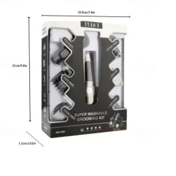 Hair Clipper Waterproof Beard Trimmer for Men - Includes Nose Hair Trimmer Body Shaver and Grooming Kit - Perfect Gift for Father's Day