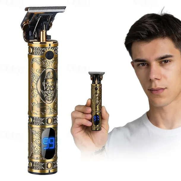 Hair Clippers For Men Hair Trimmer Zero Gapped Cordless Professional Haircut & Grooming Kit for Men Rechargeable LED Display