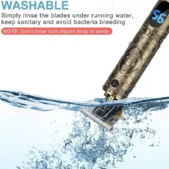 Hair Clippers For Men Hair Trimmer Zero Gapped Cordless Professional Haircut & Grooming Kit for Men Rechargeable LED Display