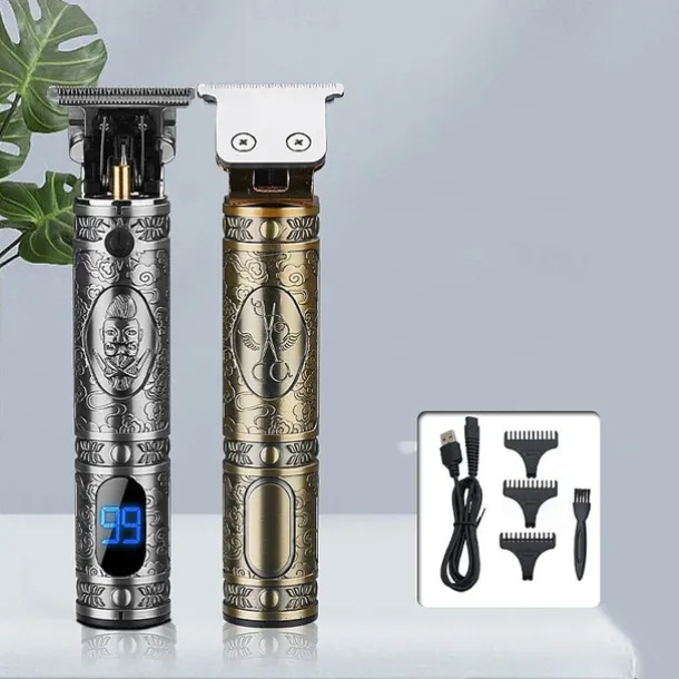 Hair Clippers For Men Hair Trimmer Zero Gapped Cordless Professional Haircut & Grooming Kit for Men Rechargeable LED Display