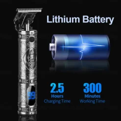 Hair Clippers For Men Hair Trimmer Zero Gapped Cordless Professional Haircut & Grooming Kit for Men Rechargeable LED Display