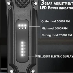 Hair Clippers for Men Hair Trimmer for Men Cordless Hair Clipper Beard Trimmer Barber Zero Gapped Hair Clippers with for Men Women Kids Clippers for Hair Cutting