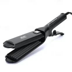 Hair Crimper Crimping Irons Hair Straightener Flat Iron Tourmaline Ceramic Plate Adjustable Temperature for All Hair Type