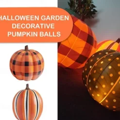 Halloween Pumpkin Balloon Decoration Party Decoration Large Inflatable Pumpkin Balloon Halloween For Home Garden Outdoor Lawn Yard Horror Props Kids