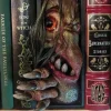 Halloween Bookshelf Horror Mask Monster Resin Craft Decoration Monster Statue Ornaments