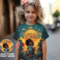 Halloween Boys 3D Graphic Halloween pattern T shirt Tee Short Sleeve 3D Print Fall Winter Spring & Summer Cool Adorable Kids 4-12 Years Outdoor Party Regular Fit