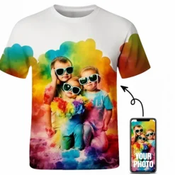 Halloween Boys 3D Graphic Halloween pattern T shirt Tee Short Sleeve 3D Print Fall Winter Spring & Summer Cool Adorable Kids 4-12 Years Outdoor Party Regular Fit