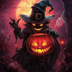 Halloween Boys 3D Graphic Cartoon Pumpkin T shirt Tee Long Sleeve Spring Fall Fashion Basic Polyester Kids 4-12 Years Crew Neck Outdoor Casual Daily Regular Fit