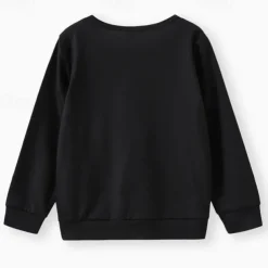 Halloween Boys 3D Graphic Ghost Sweatshirt Long Sleeve Spring Fall Fashion Basic Polyester Kids 4-12 Years Crew Neck Outdoor Casual Daily Regular Fit