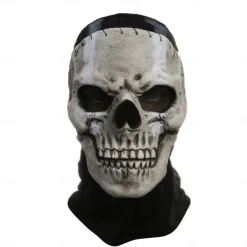 Halloween Call of Duty War Zone 2 Skull Mask Game Skeleton Ghost Mask Headgear Cosplay Halloween Decoration