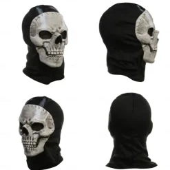 Halloween Call of Duty War Zone 2 Skull Mask Game Skeleton Ghost Mask Headgear Cosplay Halloween Decoration