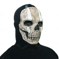 Halloween Call of Duty War Zone 2 Skull Mask Game Skeleton Ghost Mask Headgear Cosplay Halloween Decoration