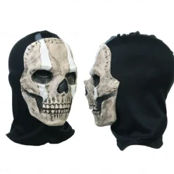 Halloween Call of Duty War Zone 2 Skull Mask Game Skeleton Ghost Mask Headgear Cosplay Halloween Decoration