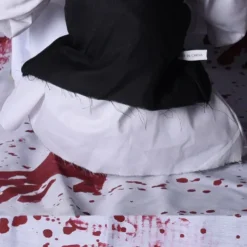 Halloween Creepy Ghost Doll,Trembling Crying Ghost Doll with Voice Control Halloween Prop for Halloween Party Decorations