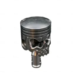 Halloween Decor Metal Skull Shape Stainless Steel Molding Car Gear Shift Knob Cover, Automatic Manual Transmission Shift Knob Selector Fits Most Automatic Vehicles