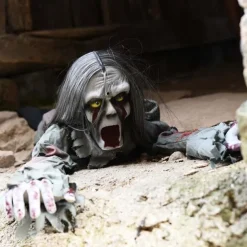 Halloween Decoration Crawling Ghost Voice Electric Props Terrifying Arrangement