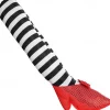 Halloween Decoration Wicked Witch Legs Yard Decor Props for Halloween Outdoor and Indoor decor 38X10cm