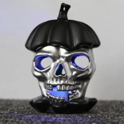 Halloween Decorations Candle Lights Ghost Festival Props Horror Led Skull Pumpkin Lights Luminous Ornament