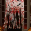 Halloween Decorations Decor Indoor Halloween Blood Weapon Banner Garland Banner Door Curtain for Halloween Party Decorations Halloween Bathroom Decor