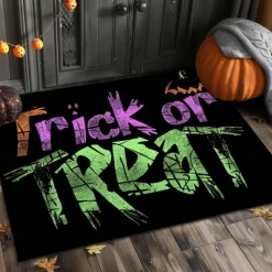 Halloween Decorations Hunted House Doormat Kitchen Mat Floor Mat Non-Slip Area Rug Oil Proof Rug Indoor Outdoor Mat Bedroom Decor Bathroom Mat Entrance Rug