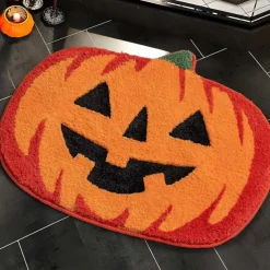 Halloween Decorations Irregular Doormat Kitchen Mat Floor Mat Non-Slip Area Rug Oil Proof Rug Indoor Outdoor Mat Bedroom Decor Bathroom Mat Entrance Rug Ghosts