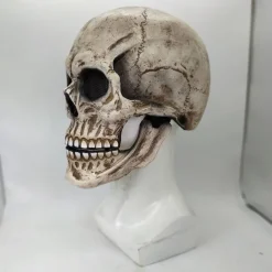 Halloween Full Head Skull Mask,Helmet with Movable Jaw,Scary Realistic Halloween Mask For Adults Costumes,Call of Duty Mask Toy,Halloween Skeleton Decoration