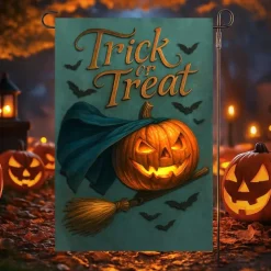 Halloween Garden Flag Banner – 