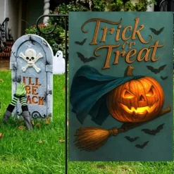 Halloween Garden Flag Banner – 