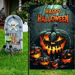 Halloween Garden Flag Banner – 