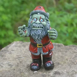 Halloween Ghost Festival Zombie Gnome Bust Statue Resin Handicraft Ornaments Garden Courtyard Decoration