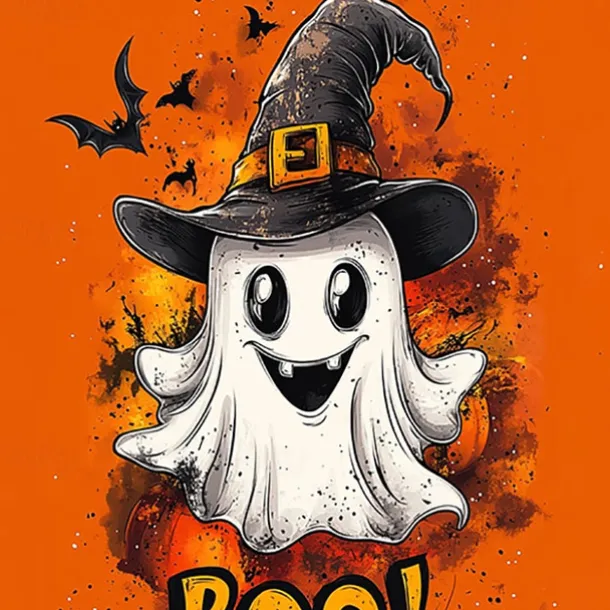 Halloween Girls' 3D Graphic Ghost T shirt Tee Short Sleeve Summer Spring Fashion Basic Polyester Kids 4-12 Years Crew Neck Outdoor Casual Daily Regular Fit