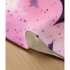 Halloween Girls' 3D Graphic Witch Bat Dress Long Sleeve Summer Spring Daily Holiday Vacation Beautiful Sweet Kids 4-12 Years Casual Dress A Line Dress Knee-length Polyester Regular Fit