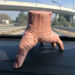 Halloween Hand Figurine Sculpture Thing Hand from Wednesday Addams Scary Realistic Fake Hand