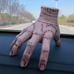 Halloween Hand Figurine Sculpture Thing Hand from Wednesday Addams Scary Realistic Fake Hand