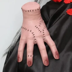 Halloween Hand Figurine Sculpture Thing Hand from Wednesday Addams Scary Realistic Fake Hand