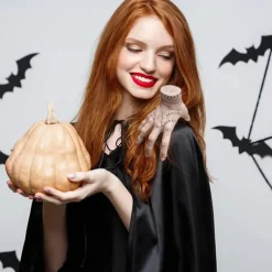 Halloween Hand Figurine Sculpture Thing Hand from Wednesday Addams Scary Realistic Fake Hand